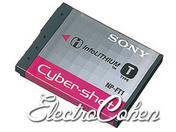 סוללה מקורית למצלמה Sony NP-FT1