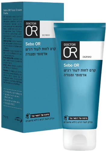 קרם לחות לעור אדמומי ומגורה | מכיל 75 מ