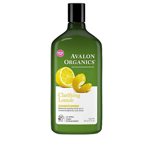 אבלון אורגניקס קונדישנר לימון | מכיל 312 גר' | מרכך קונדישנר לימון אורגני לשיער שמן, בריא וזוהר | AVALON ORGANICS אבלון אורגניקס | AVALON ORGANICS 