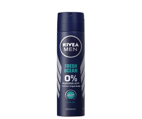 דאודרנט פרש אושן ספריי לגבר ללא אלומיניום - NIVEA MEN - מ"ל 150 ניוואה | NIVEA	