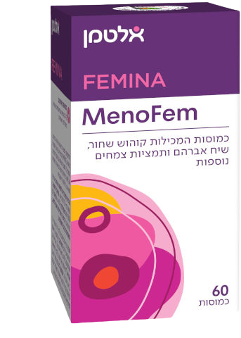 מינו פאם | פמינה | תוסף תזונה | בתוספת תמציות צמחים | מכיל 60 כמוסות | אלטמן | ALTMAN