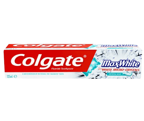 משחת שיניים | מקס וואייט | 125 מ"ל | קולגייט | Colgate