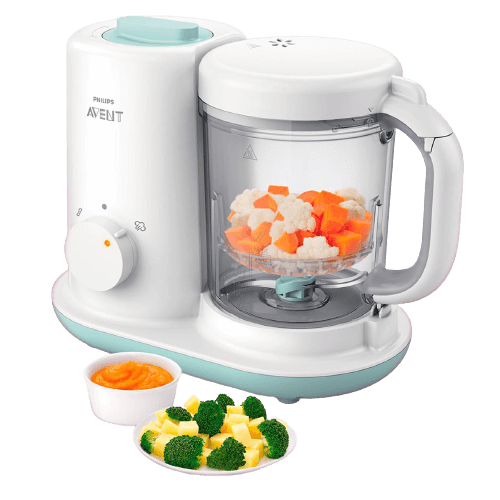 מאדה מזון ובלנדר | 2 ב 1 | טכנולוגיית אידוי ייחודית | שומרת על הערכים התזונתיים | קיבולת סל המזון 720מ