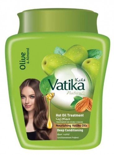 מסכת שיער | בתוספת שקדים חינה ושמן זית | מסכה איכותית מבית וטיקה | נוסחה משופרת וטיקה | Vatika 