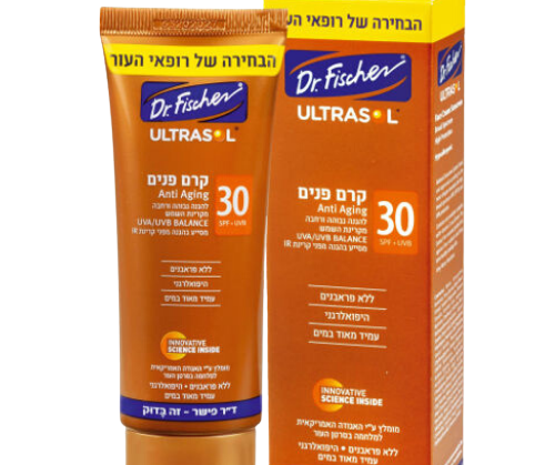 קרם פנים להגנה גבוהה ורחבה מקרינת השמש | אנטי אייג