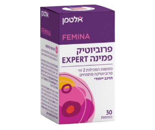 פרוביוטיק | פמינה אקספרט | 30 כמוסות | אלטמן | ALTMAN