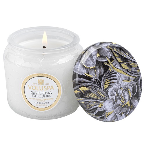 נר ריחני בצנצנת זכוכית Gardenia Colonia - Petite Jar