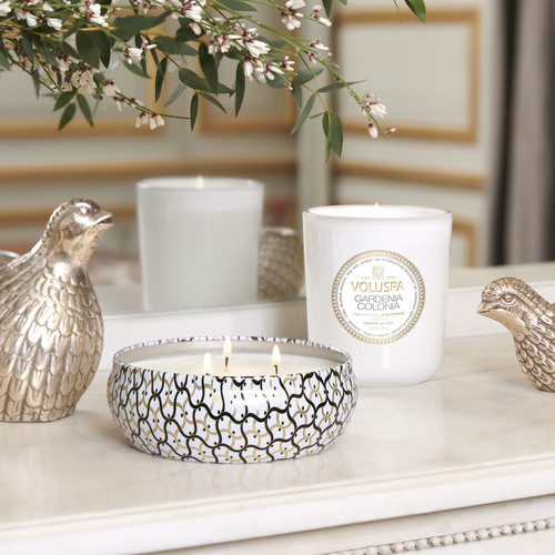 נר ריחני בצנצנת זכוכית Gardenia Colonia - Petite Jar