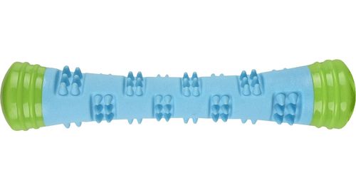 מקל גומי ירוק/כחול לכלב 23 ס