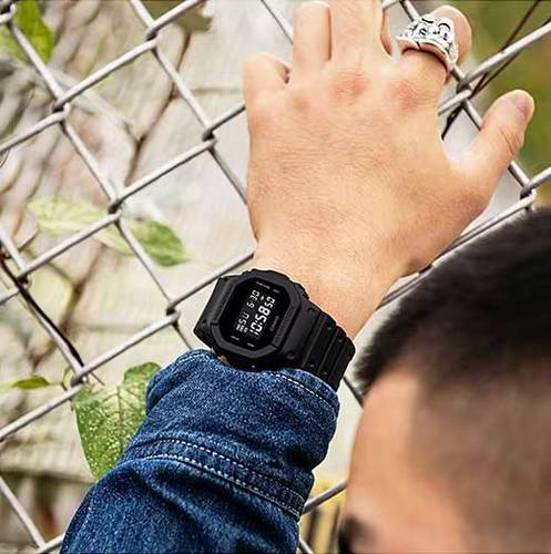 שעון יד ג'י-שוק שחור על מלא DW-5600BB-13