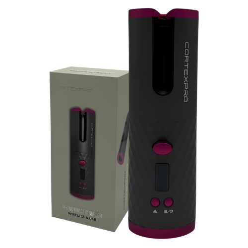 מסלסל שיער אלחוטי נטען Cortex Pro Automatic Curler Wireless & USB