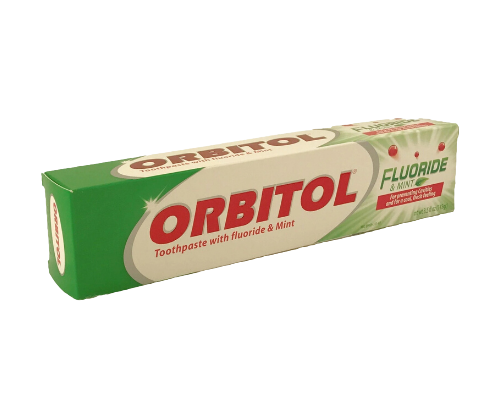 אורביטול | משחת שיניים | מנטול | 145 גרם | מרעננת לשמירה על בריאות הפה | מועשרת בפלואוריד למניעת עששת