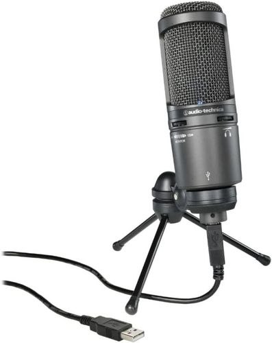 מיקרופון קונדנסר-Audio Technica AT-2020-USB-X