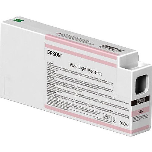 דיו ורוד בהיר למדפסת Epson T54X6 Vivid Light Magenta Ink 350ml
