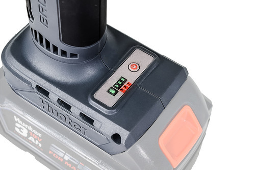 מזמרה נטענת 18V + סוללה 1.5Ah + מטען 102909-002 600W ללא פחמים Hunter