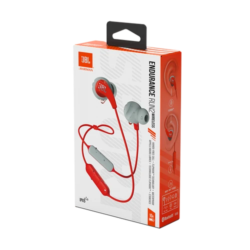 אוזניות אלחוטיות לריצה JBL Endurance Run BT 2 אדום (יבואן מקביל)