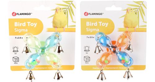 צעצוע פעמונים סיגמא לתוכים קטנים פלמינגו | Flamingo