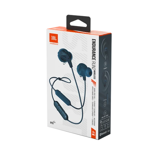 אוזניות אלחוטיות לריצה JBL Endurance Run BT 2 כחול (יבואן מקביל)