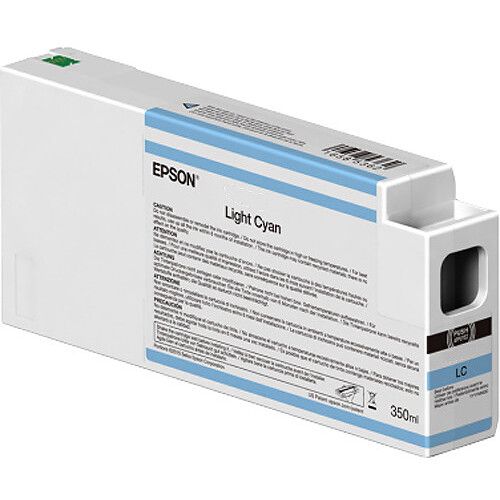 דיו כחול בהיר למדפסת Epson T54X5 Light Cyan Ink 350ml