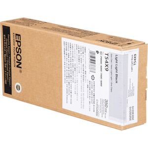 דיו אפור בהיר למדפסת Epson T54X9 Light Light Black Ink 350ml