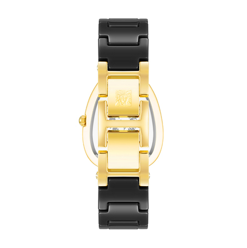 Anne Klein AK/5012GPBK קרמיקה חדש 