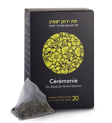 תה ירוק יסמין פירמידות