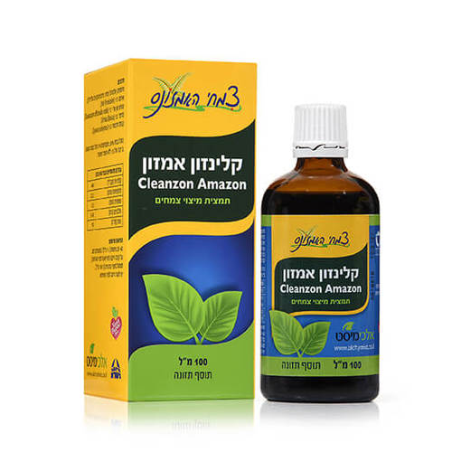 קלינזון אמזון | תמצית מיצוי צמחים | מכיל 100 מ"ל | צמחי האמזונס | Amazon Herbs