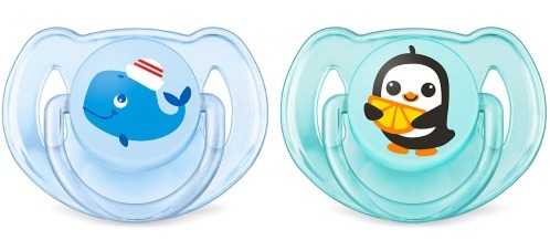 זוג מוצצי סיליקון אבנט קלאסיק avent classic | לגילאים 6-18 חודשים | -  פיליפס | PHILIPS