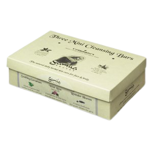 שלישיית מיני סבון טבעיים | מבית ג'מילה | 6 יחידות סבתא ג'מילה | Grandma Jamila