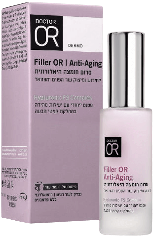 סרום חומצה היאלורונית | לחידוש ומיצוק עור הפנים והצוואר |  ד"ר עור | Doctor Or	
