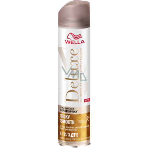 ספריי לשיער | וולה דלוקס | להגנה על השיער | יצירת שיער חלק כמשי | מכיל 250 מ