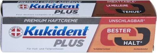 משחת הצמדה לשיניים תותבות | שלמות וחלקיות | 40 גרם | קוקידנט פלוס