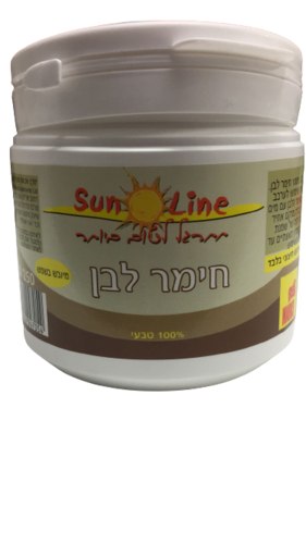 חימר לבן סאן ליין | מכיל 250 גרם | סאן ליין | Sun line