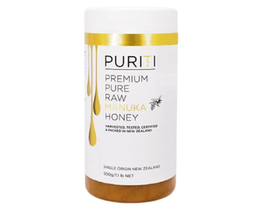 דבש מנוקה 500 גרם פיוריטי Manuka Honey 500g Puriti
