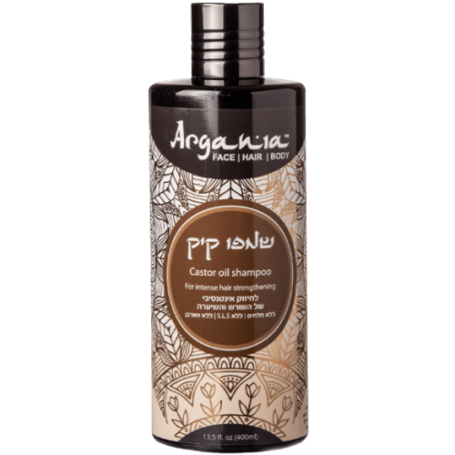 שמפו קיק לסיב השערה | Castor Oil Shampoo | מכיל 400 מ