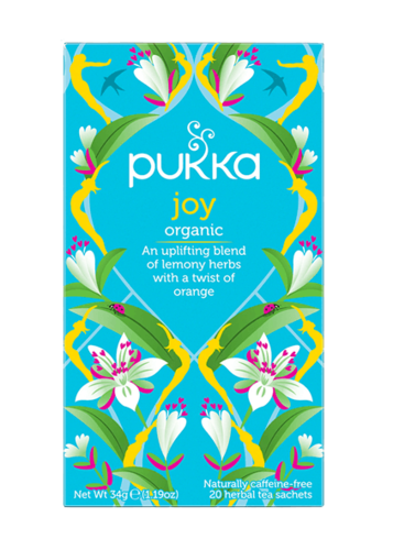 חליטת תה ג׳וי | 20 שקיקים | פוקה | PUKKA