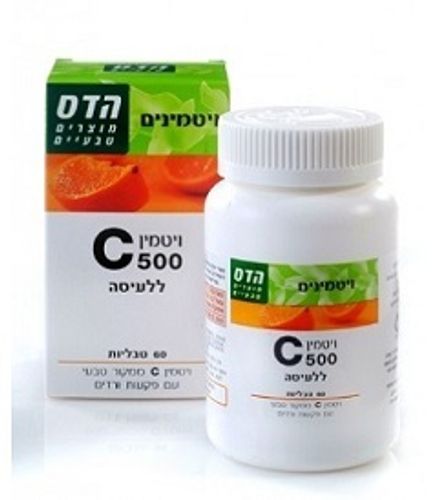 ויטמין C-500 ללעיסה| 60 טבליות |  פלוריש הדס | Floris Hadas