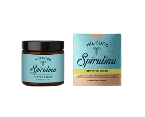 THE GOOD SPIRULINA הספירולינה הטובה אבקה - 300 גרם