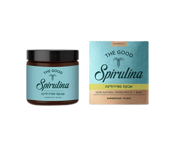 THE GOOD SPIRULINA הספירולינה הטובה אבקה - 300 גרם