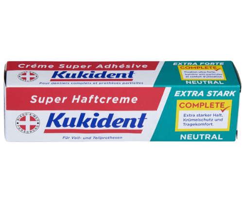 משחת הצמדה טבעית | לשיניים תותבות | שלמות וחלקיות | 47 גרם | קוקידנט