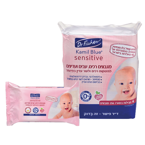 קמיל בלו מגבונים רכים, עבים ועדינים | ד"ר פישר | מארז רביעיה ד"ר פישר | Dr. Fischer