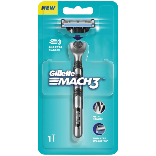 סכין גילוח מאך 3 Gillette MACH3 |  ג