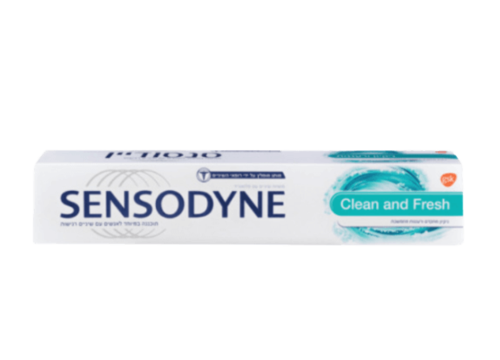 משחת שיניים סנסודין  | לנקיון ורעננות מתמשכת | מכיל 75 מ