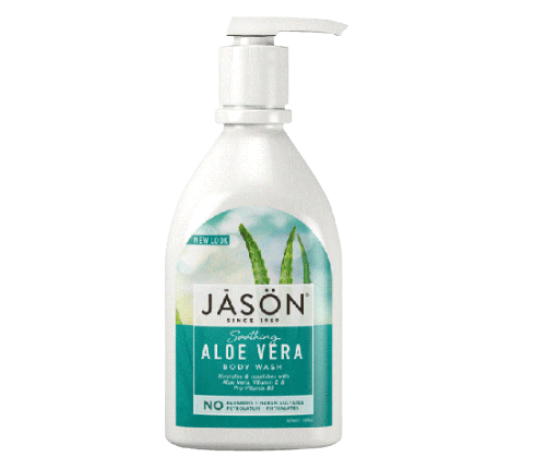 ג'ייסון סבון גוף אלוורה מרגיע | מכיל 887 מ