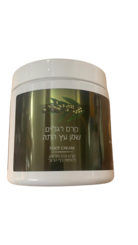 קרם רגליים | שמן עץ התה | אוס פלוס | מכיל 500 מ