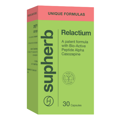 סופהרב | רילקטיום | מכיל 30כמוסות | כשר חלבי | פורמולה ייחודית |  סופהרב | SUPHERB