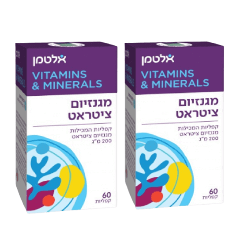 מבצע זוג | מגנזיום ציטראט | 200 מ