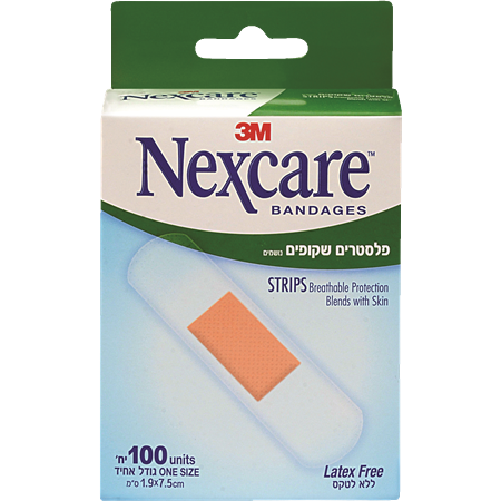 נקסקר | פלסטרים שקופים | 100 יחידות