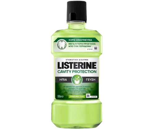 שטיפת פה ליסטרין | תמיסת לשטיפת הפה | 500 מ"ל | LISTERINE GREEN TEA