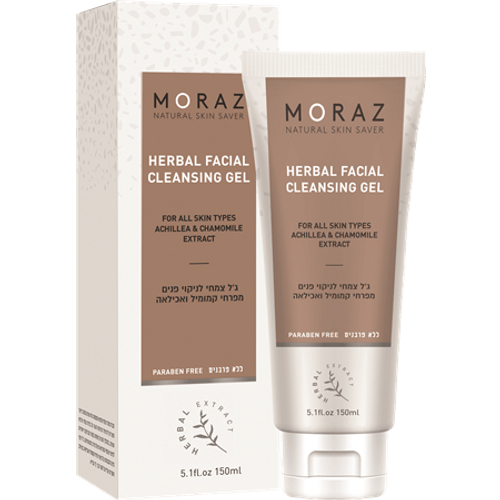 גל לניקוי פנים | ג'ל צמחי | מכיל 150 מ